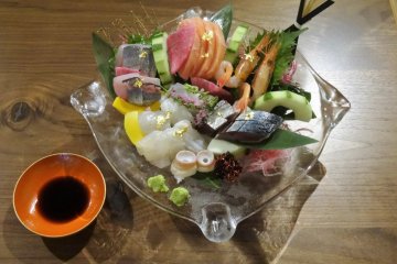 Sashimi platter