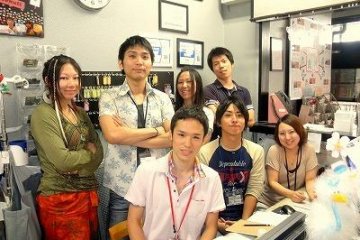 Say hi to the friendly front desk team