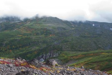 Autumn colours start to come out from the middle of September