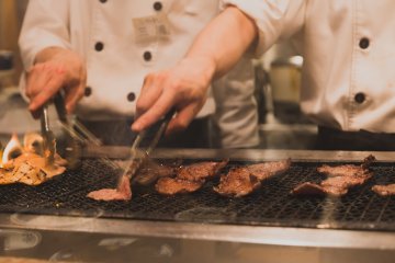 Fast hands grilling
