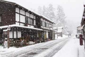 All the village's buildings were beautiful