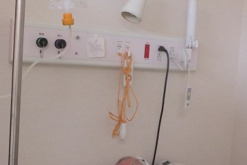 Back in room after procedure