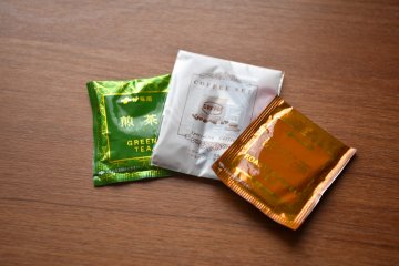 Complementary in-room tea and coffee