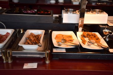 Buffet breakfast at Chinese restaurant, Juen
