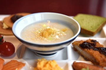 Warm congee