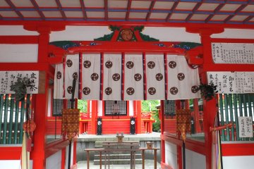 This shrine has a very clean look to it
