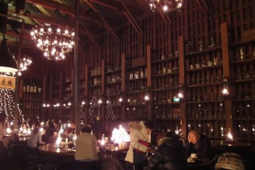 Inside a Meiji period Glassware Store