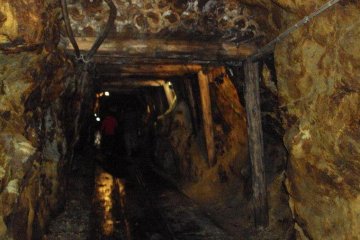 Inside the tunnels