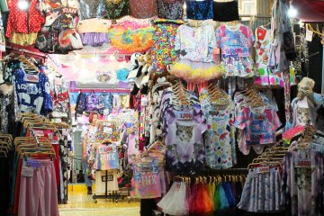 Colourful streetwear...