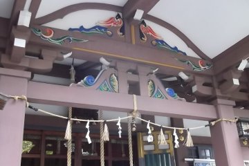 Decoration on the main hall