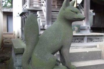 And a komainu guardian wolf