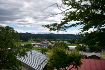 View from Hayachine Shrine