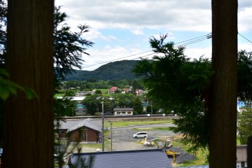 View from Hayachine Shrine