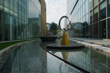 A zen space tucked away on the fifth floor