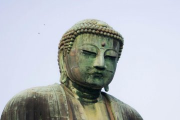The 13th century, 13m tall giant bronze Buddha