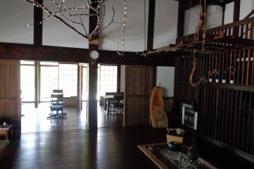Irori fire place