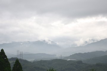 Distant mountains