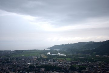 View from Murakami Castle