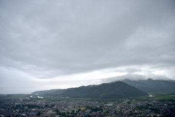 View from Murakami Castle