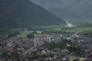 View from Murakami Castle