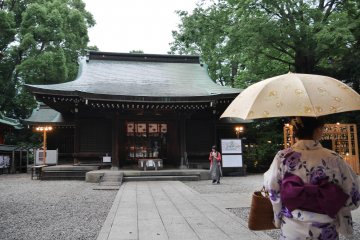 The center of Hikawa Shrine