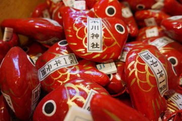 Red fish carry fortunes are health and well-being