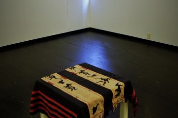 The room's only colour