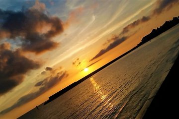 Sunset is beautiful at any angle