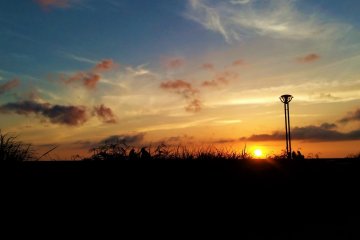 Sunset Beach is always a picturesque place