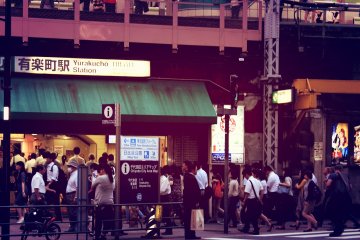Yurakucho metro station, Tokyo