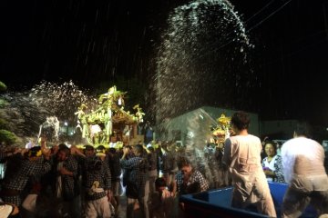 Le Festival de Gion de la ville de Sosa, Préfecture de Chiba