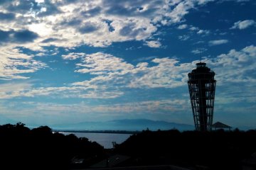 The Enoshima Candle is the lighthouse of the island. It is said to be the largest lighthouse in Japan where you can see the beautiful panoramic view.