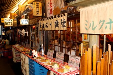 Restaurant in the arcade
