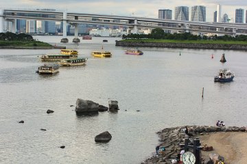 Odaiba beach