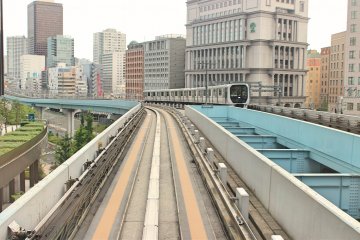 Ride with the automatic train