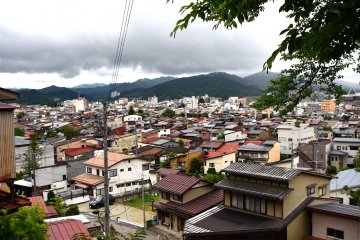 Takayama from the Higashiyama Walking Course