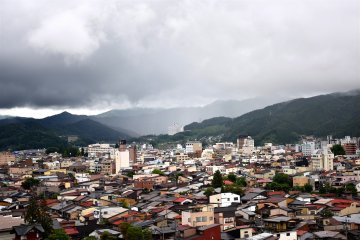 Takayama from the Higashiyama Walking Course