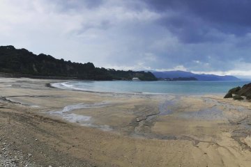Kanehama Coast in Takasu, Kanoya City