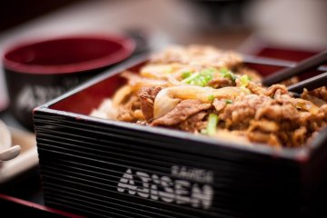 Ajisen ramen covers the whole spectrum of Japanese fast food from Rice to Noodles and Tempura