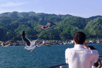 Jadilah sebebas burung di langit Prefektur Kyoto sebelah utara
