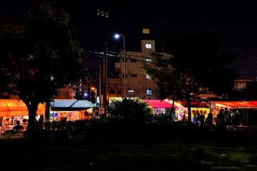 Walk home through the park
