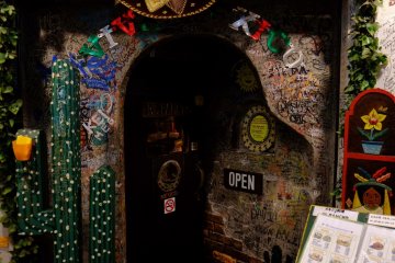 Even the entrance is a spectacle