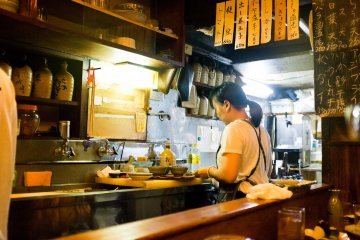 Chef preparing food
