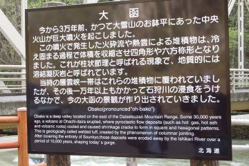 Almost all the signs in the area include English