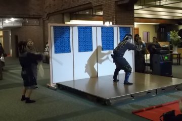 Ainu acting out the Owl Dance