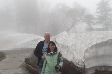 Rey & Miwa at Station 5