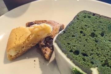Matcha-Espresso Cake Set