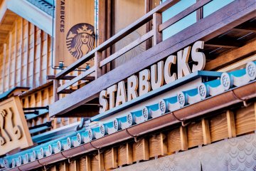 Starbucks are a great place to take a break with free Wi-Fi, from Osaka to Kyoto and Mie