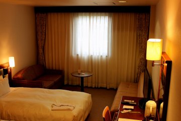 Spacious room on the first floor