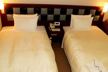 Twin beds